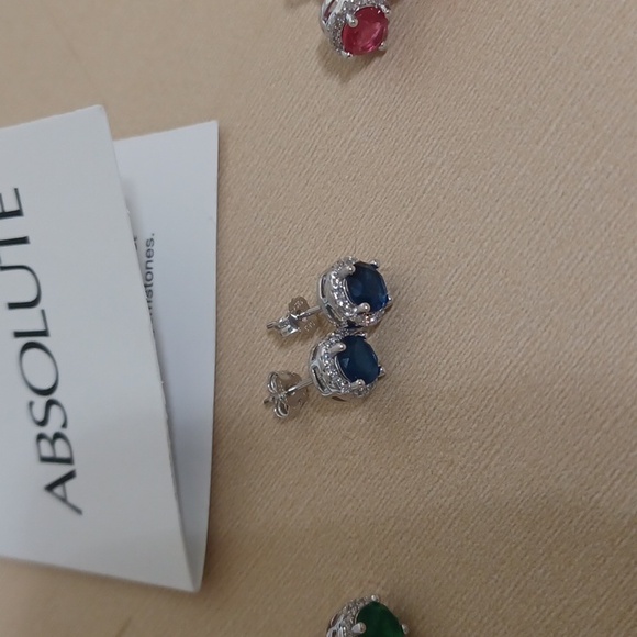 Radiance by Absolute Simulated Stud Earrings Set of 3 NIB - Picture 3 of 8